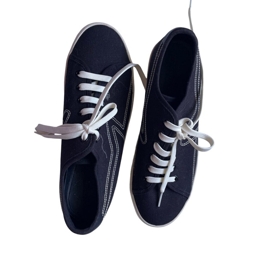 NEW Rag & Bone Court Sneakers SZ 38.5 EU 8.5 US Chevron - Picture 2 of 8